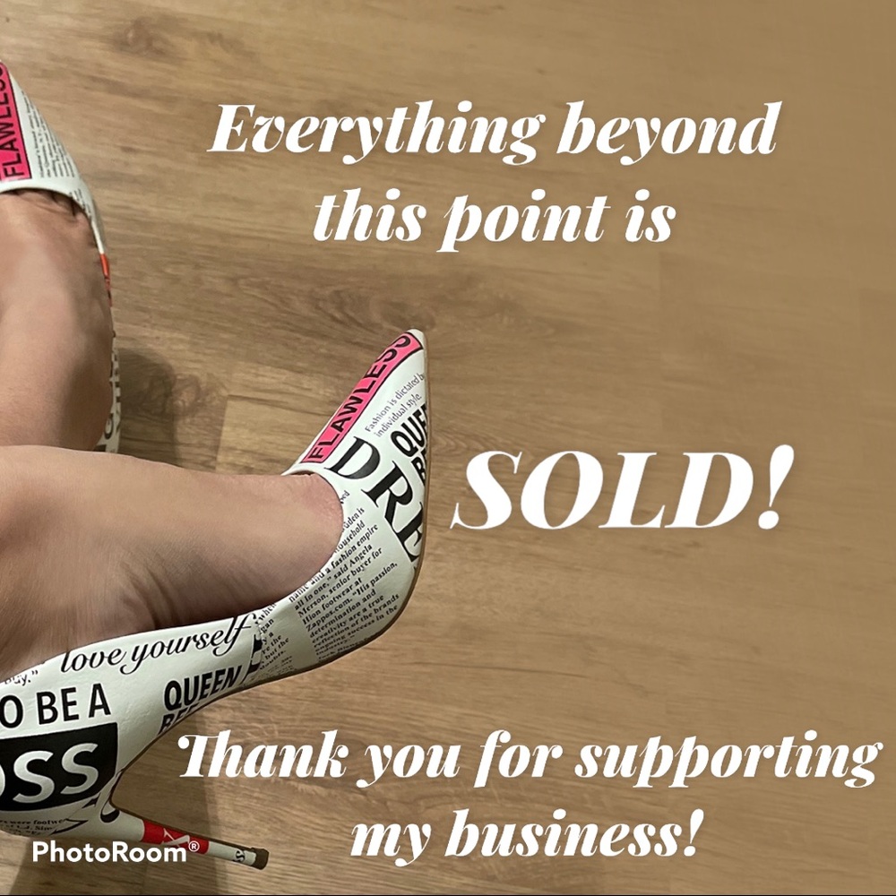 Thank you for supporting my business!